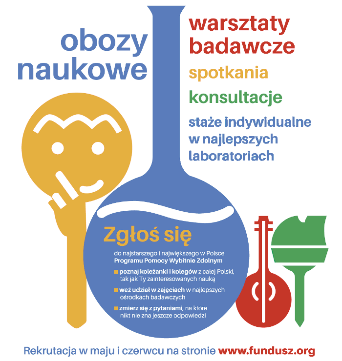 Pobierz i powieś nasz plakat w szkole - Szukamy zdolnych!