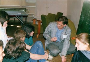 Zajęcia na obozie w Jadwisinie, 1992