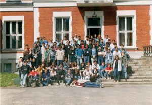 uczestnicy obozu w Jadwisinie, 1992