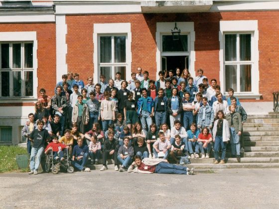 uczestnicy obozu w Jadwisinie, 1992