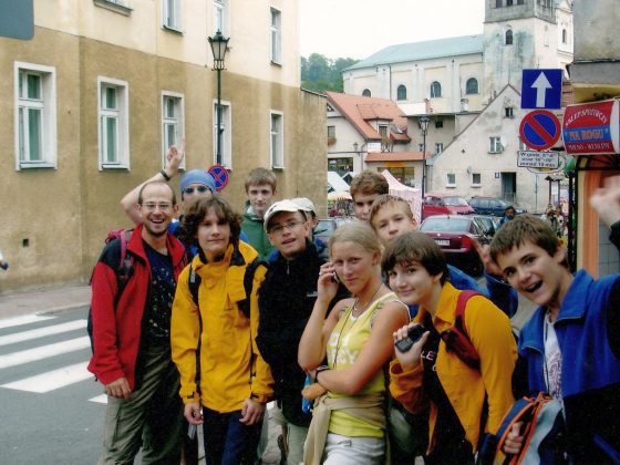 Uczestnicy obozu w Pasterce, 2006