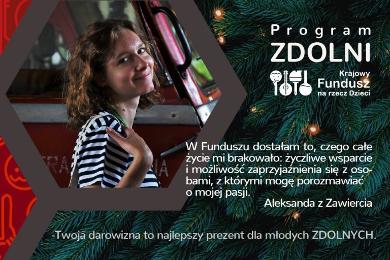 darowizna to najlepszy prezent dla ZDOLNYCH