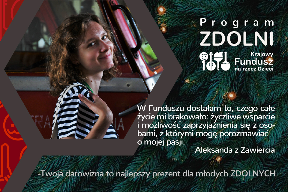 darowizna to najlepszy prezent dla ZDOLNYCH